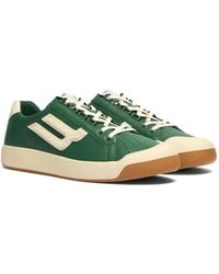 Bally - Tennis Collection Logo-Patch Perforated Sneakers - Lyst