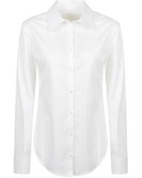 Dondup - Logo-Plaque Button-Up Shirt - Lyst