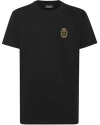 Billionaire - Crest Round-Neck T-Shirt - Lyst