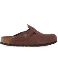 Birkenstock - Boston Buckle-Fastening Suede Clogs - Lyst
