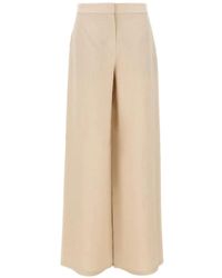 Max Mara - Tapioca Palazzo Trousers - Lyst