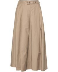 Max Mara - Moira Belted Skirt - Lyst