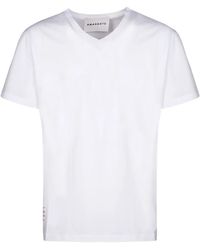 Amaranto - Camiseta con cuello en V - Lyst