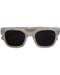 Amiri - Square Logo Sunglasses - Lyst