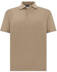 Paul & Shark - Buttoned Polo Shirt - Lyst