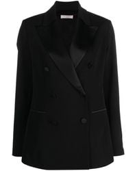 Antonelli - Double-breasted Notched-lapels Blazer - Lyst