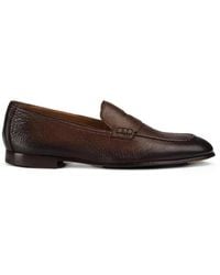 Doucal's - Loafer Aus Gekörntem Leder - Lyst