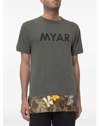 MYAR - Logo-Print T-Shirt - Lyst
