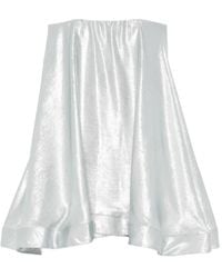 L'idée - Shimmer Mini Dress - Lyst