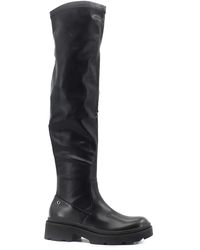 Guess - Zip-Detail Over-The-Knee Boots - Lyst