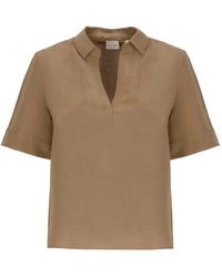 Emme - Chemise À Col V - Lyst