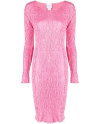 Patou - Smocked Organic Cotton Dress - Lyst