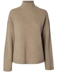 SELECTED - Gerippter Pullover - Lyst