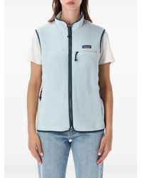 Patagonia - Chaleco Sin Mangas Retro Pile Con Parche Del Logo - Lyst