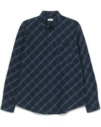 Burberry - Checked Shirt Jacket - Lyst