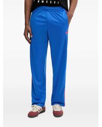 adidas - Firebird Logo-Embroidered Side-Stripe Track Pants - Lyst