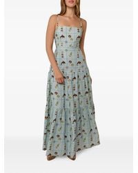 Palm Noosa - Seashell-Print Tiered Dress - Lyst