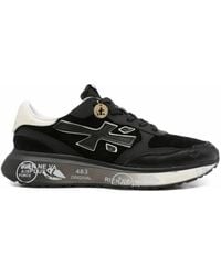 Premiata - Leather Graphic Charm Sneakers - Lyst