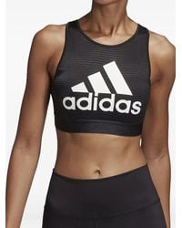 adidas - Stadium Neckholder 2.0 "Black" Sport-BH - Lyst