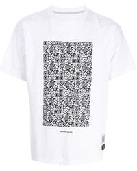 Fumito Ganryu - Logo-print Cotton T-shirt - Lyst