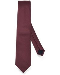 Corneliani - Micro-Patterned Silk Tie - Lyst