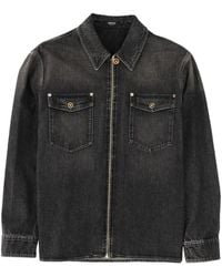 Versace - Denim Jacket - Lyst