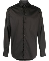 Giorgio Armani - Slim-cut Button-down Shirt - Lyst