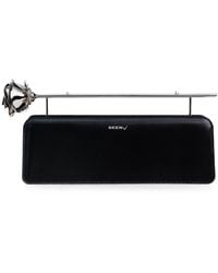SEEN USERS - Rose 11 Floral-Detail Clutch Bag - Lyst