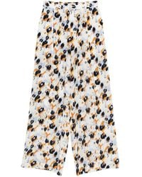 Marni - Silk Woven Pants - Lyst