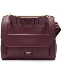Lancel - Ninon Grained Leather Shoulder Bag - Lyst