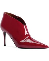 Giuseppe Zanotti - Pointed-Toe Patent Leather Boots - Lyst