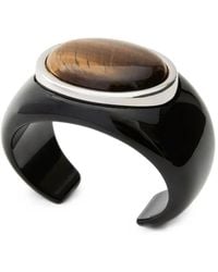 Julietta - Lina Stone-Embellished Cuff Bracelet - Lyst