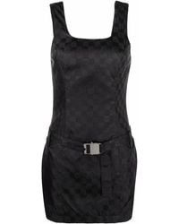 MISBHV - Monogram Jacquard Mini Dress - Lyst