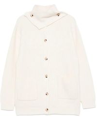 Viktoria Chan - Button Patch Pocket Cardigan - Lyst