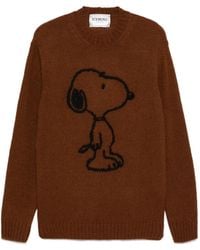 Iceberg - Snoopy-Motif Wool-Alpaca Blend Sweater - Lyst