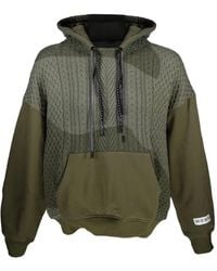 Mostly Heard Rarely Seen - Cable-Knit Hoodie - Lyst