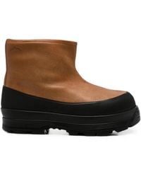 Diemme - Bottines Badia En Cuir À Doublure En Peau Lainée - Lyst