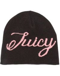 Juicy Couture - Logo-Intarsia Beanie Hat - Lyst