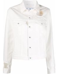 Off-White c/o Virgil Abloh - Meteor Denim Jacket - Lyst