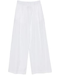 Semicouture - Elasticated Palazzo Pants - Lyst