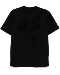 JNBY - Plant-Printed T-Shirt - Lyst
