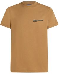 KARL LAGERFELD - Essential Regular Short-Sleeve T-Shirt - Lyst