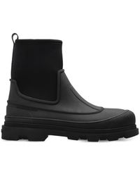 Moncler - Solid Panelled Boots - Lyst