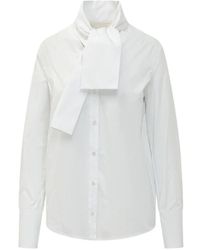 Tela - Camisa Con Detalle De Lazo - Lyst