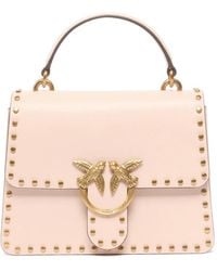 Pinko - Mini Love Bag One Top Handle Light Handbag - Lyst