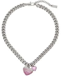 Marc Jacobs - The Pave Ballon Heart Halsketting - Lyst