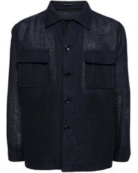 Tagliatore - Button-Down Jack Met Textuur - Lyst