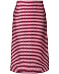 Marni Gonna a matita a quadri - Rosa