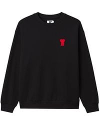 Izzue - Heart-Patch Sweatshirt - Lyst