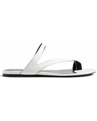 KHAITE - Aimee Double-Strap Flat Sandals - Lyst